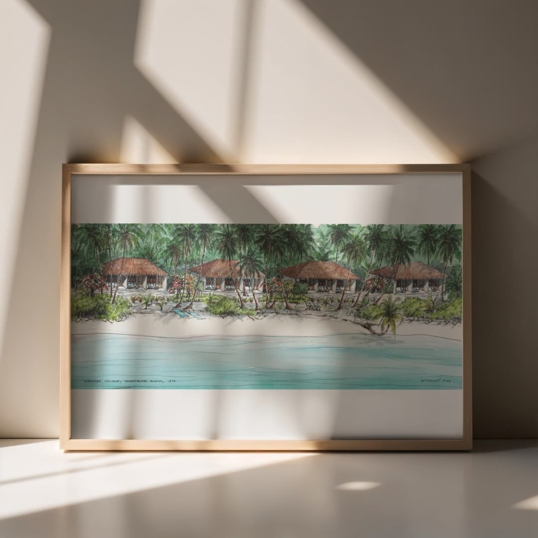 Kurumba Village, Guest Room Blocks, 1972